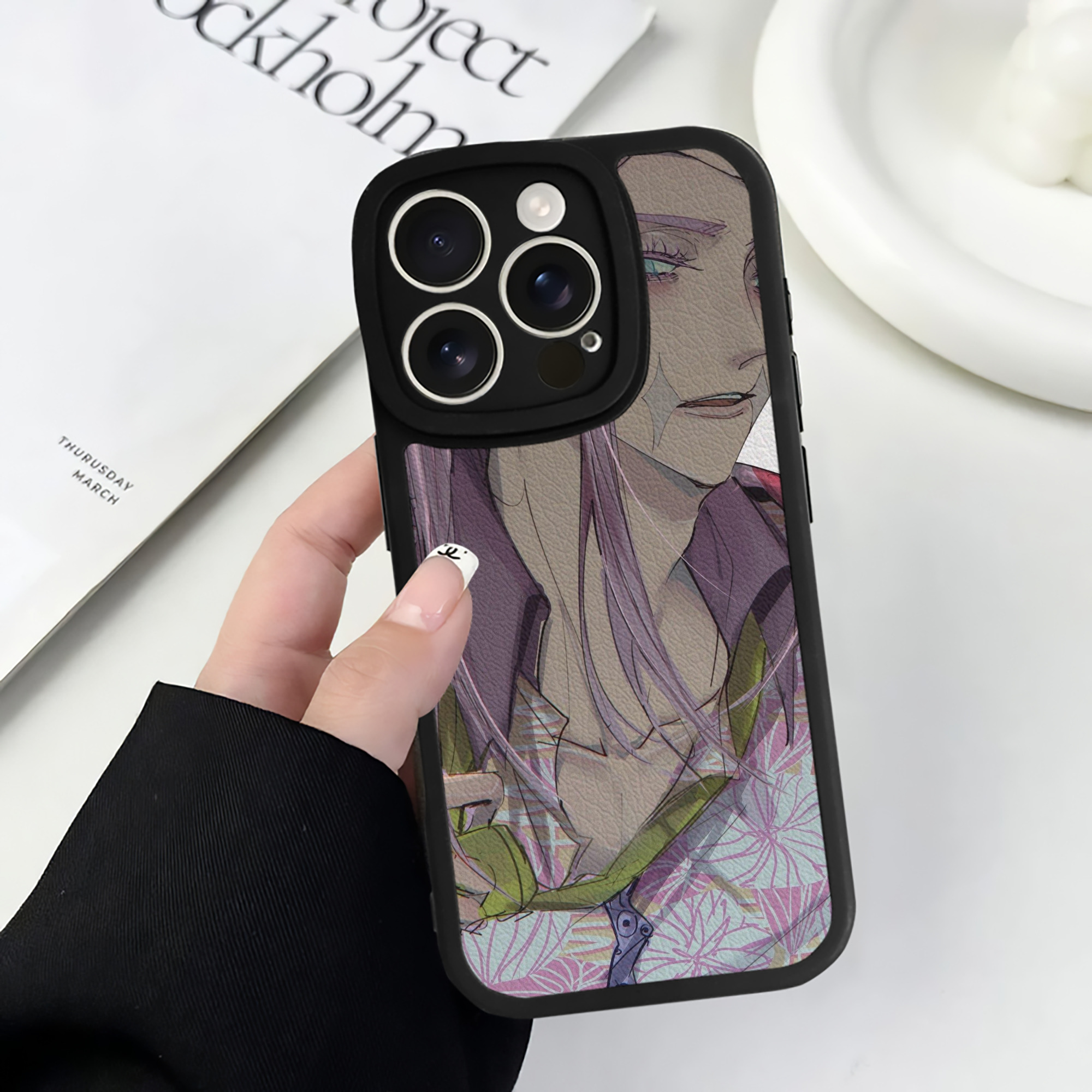 （画像用） 東京リベンジャーズ Tokyo Revengers 【iPhone 16シリーズ対応】シリコンスマホケース（レザー調） 材質：シリコン